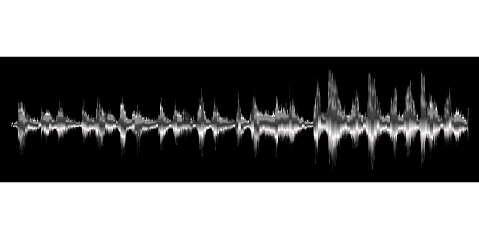 Abstract Soundwave Visualization PNG image