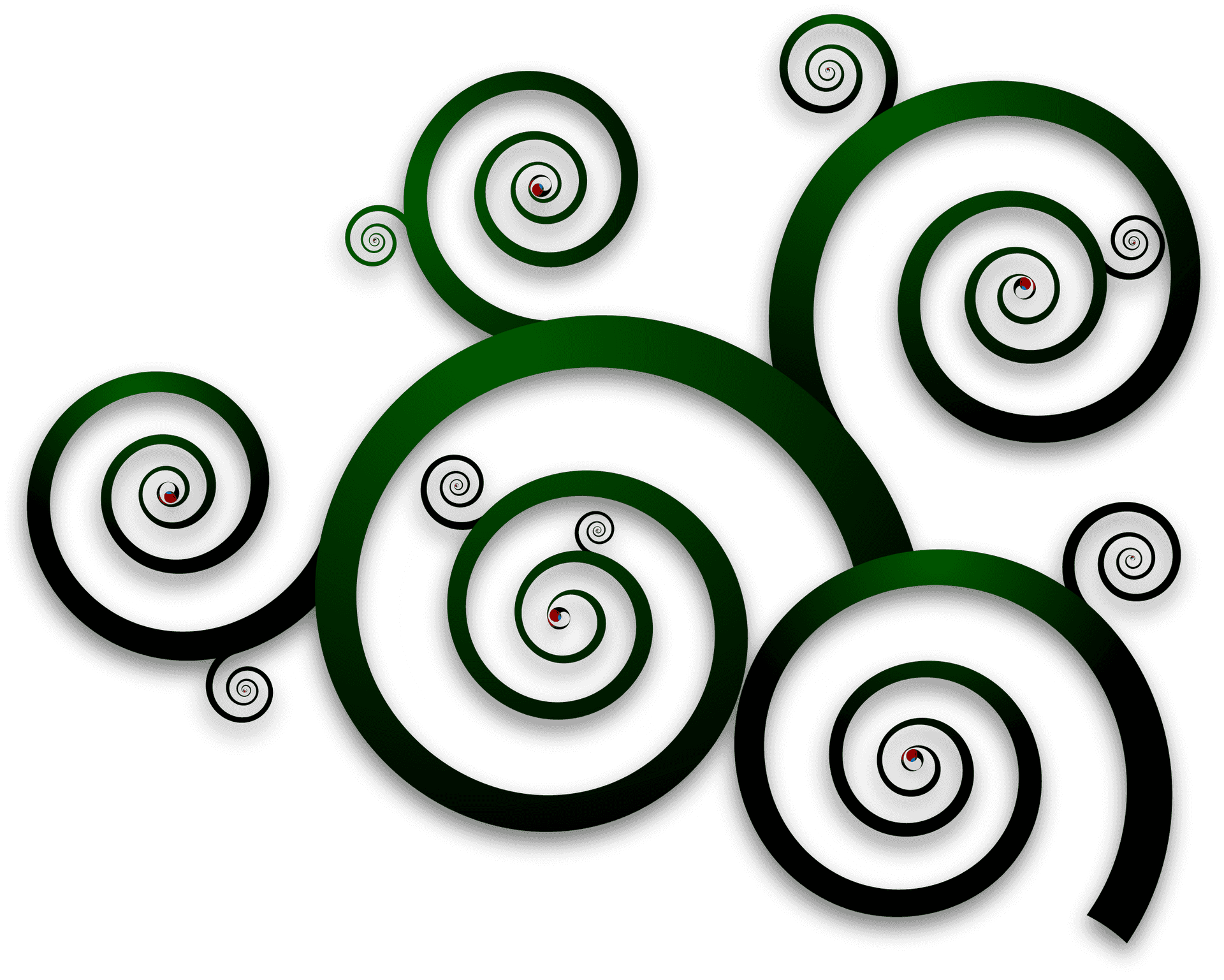 Abstract_ Spiral_ Curves PNG image