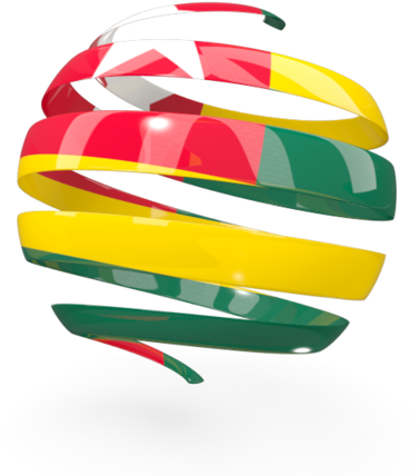Abstract Spiral Sculpture Albania Colors PNG image