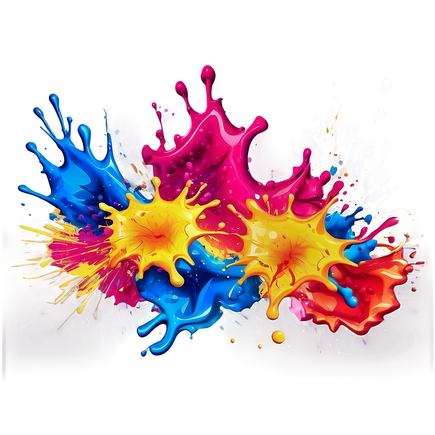 Abstract Splash Effect Png 42 PNG image