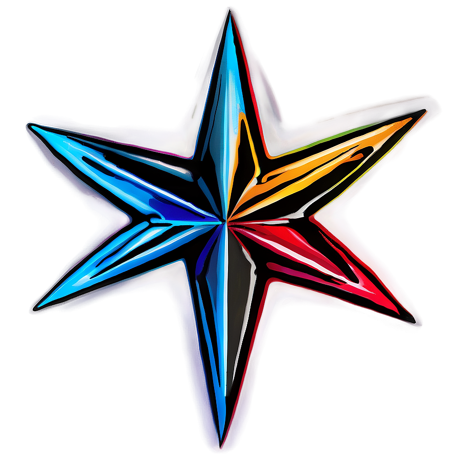 Abstract Star Tattoo Png Npu54 PNG image