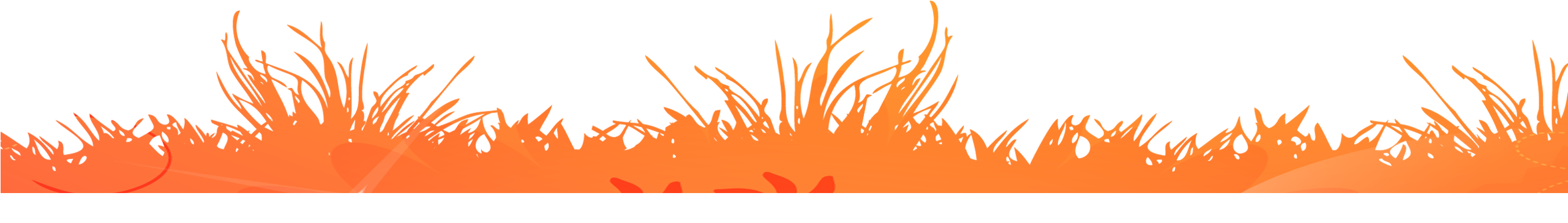 Abstract Sunrise Grass Silhouette PNG image