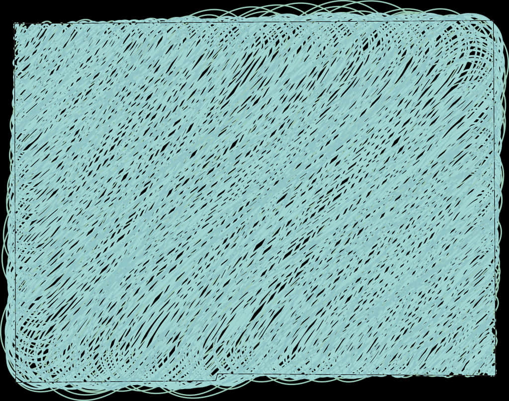 Abstract Teal Scribble Texture PNG image