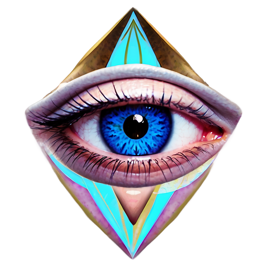 Abstract Third Eye Art Png 51 PNG image