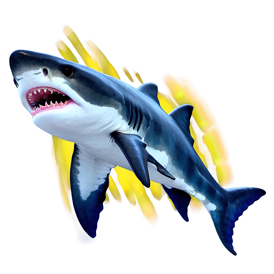 Abstract Tiger Shark Artwork Png Fcb PNG image