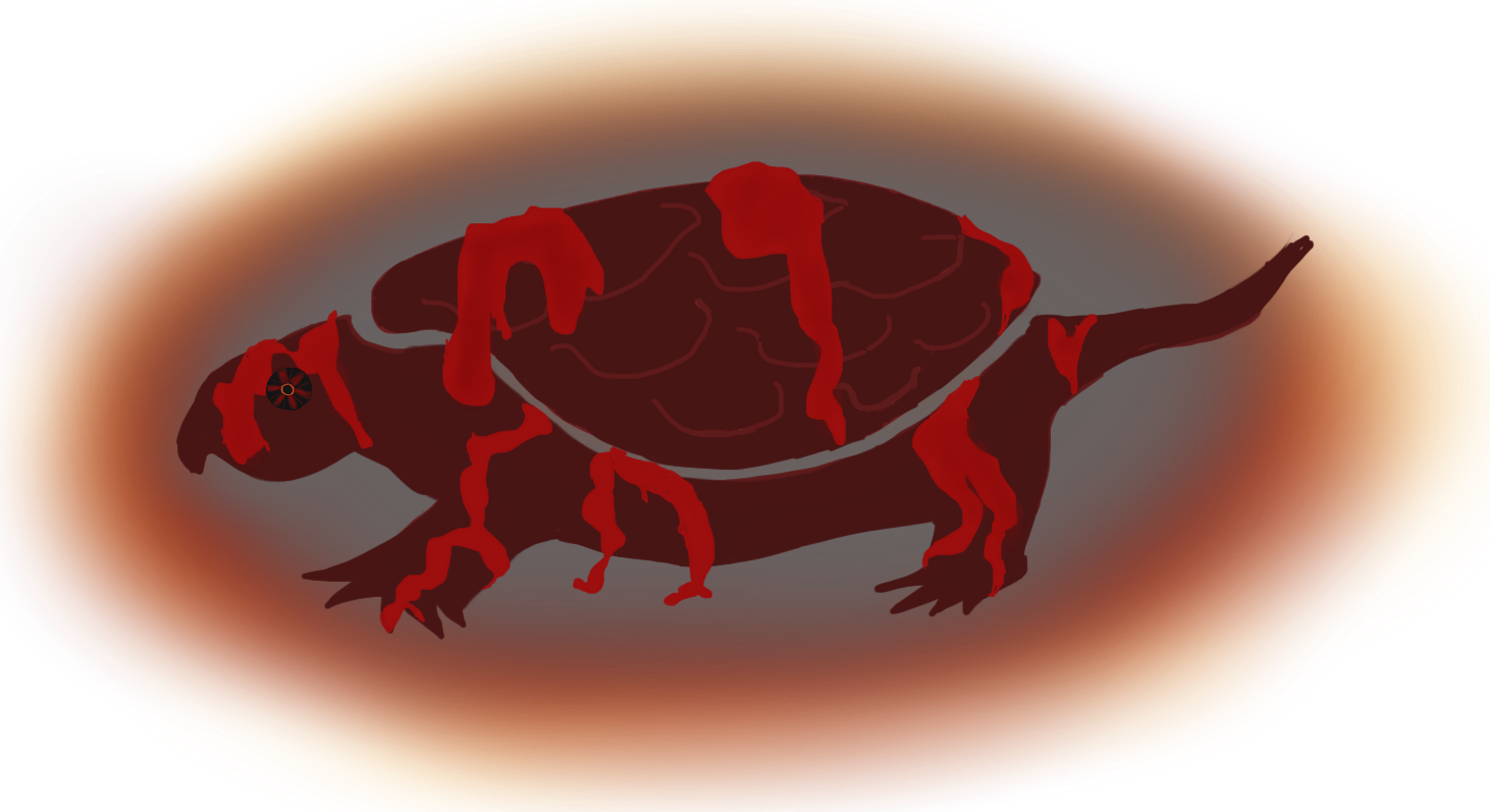 Abstract Tortoise Artwork PNG image