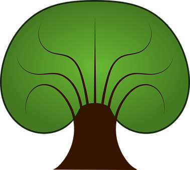 Abstract Tree Graphic PNG image