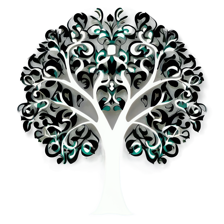 Abstract Tree Outline Png 52 PNG image