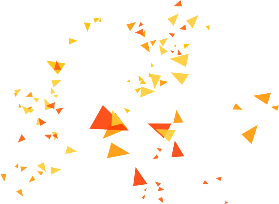 Abstract Triangle Particles Background PNG image