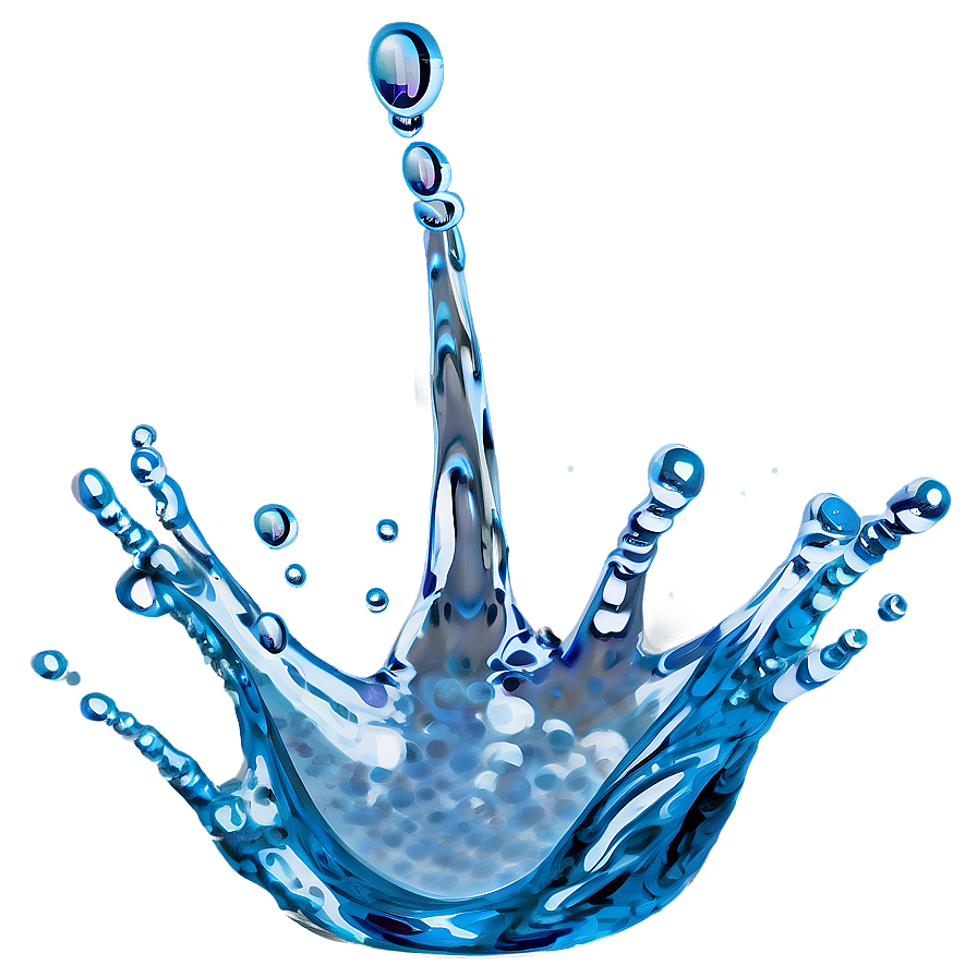 Abstract Water Splash Png Mhm PNG image