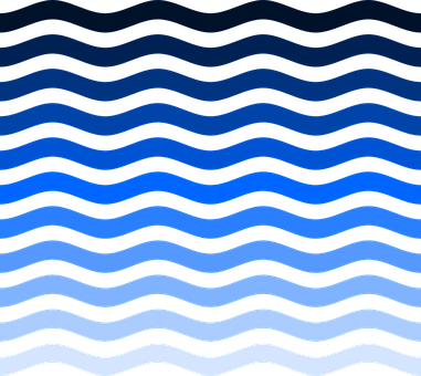 Abstract Water Waves Pattern PNG image