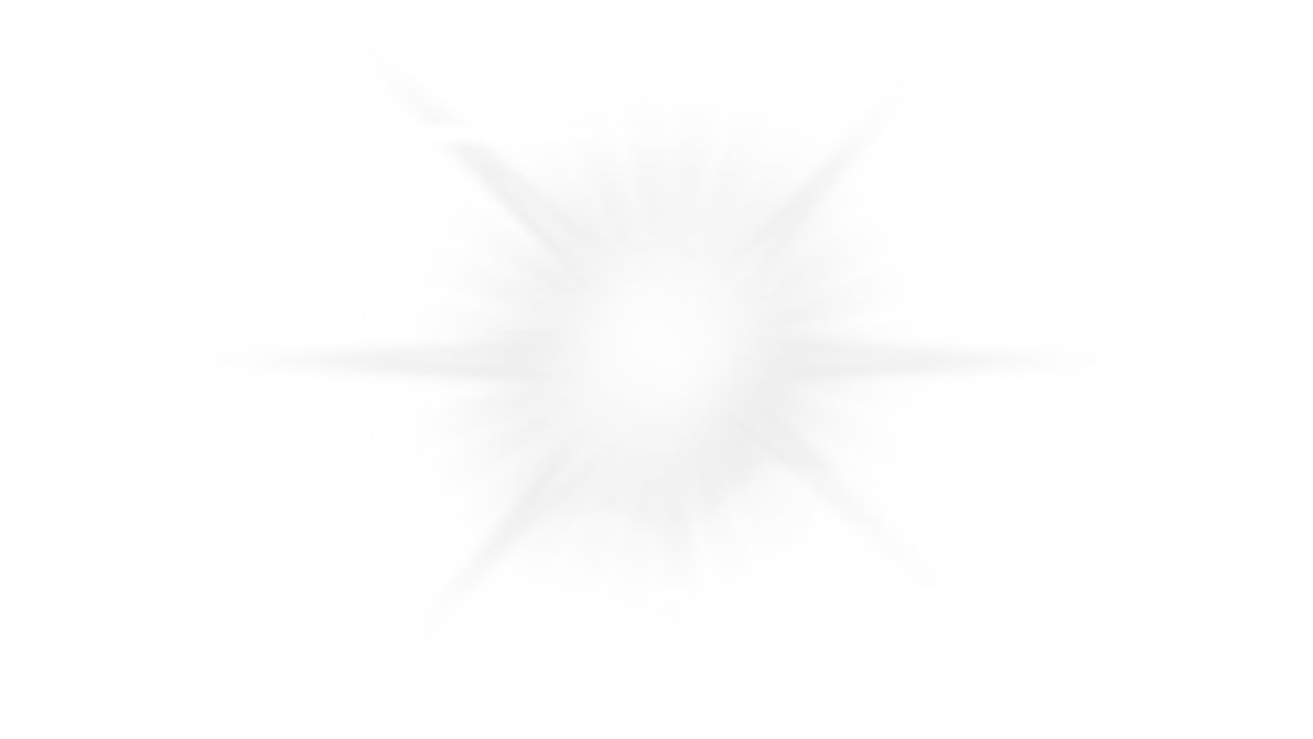 Abstract White Lens Flare Effect PNG image