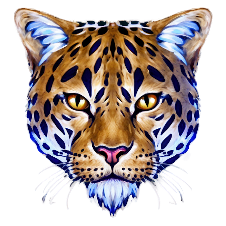 Abstract Wildcat Art Png Tqw73 PNG image