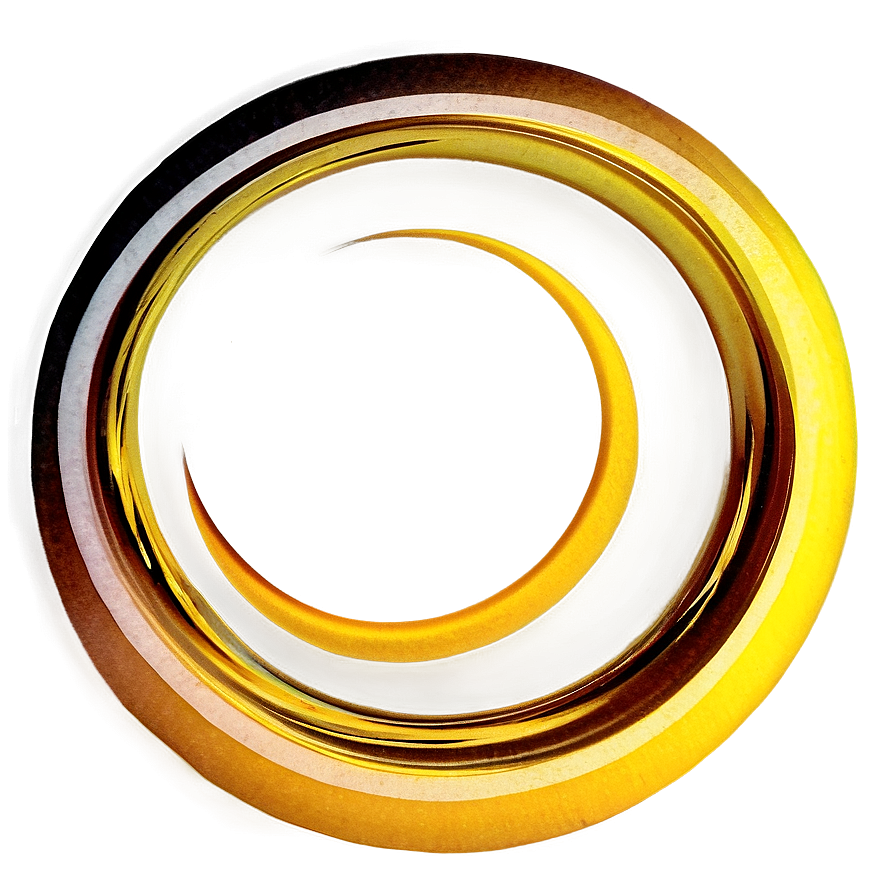 Abstract Yellow Circle Art Png Mfx PNG image