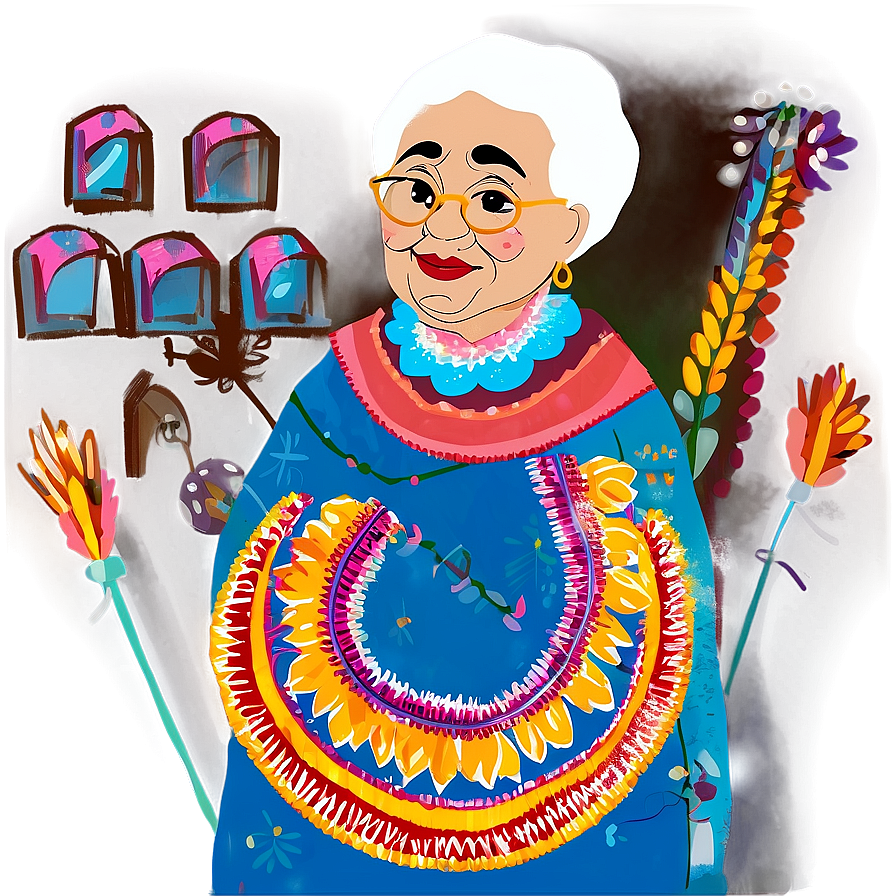 Abuela D PNG image