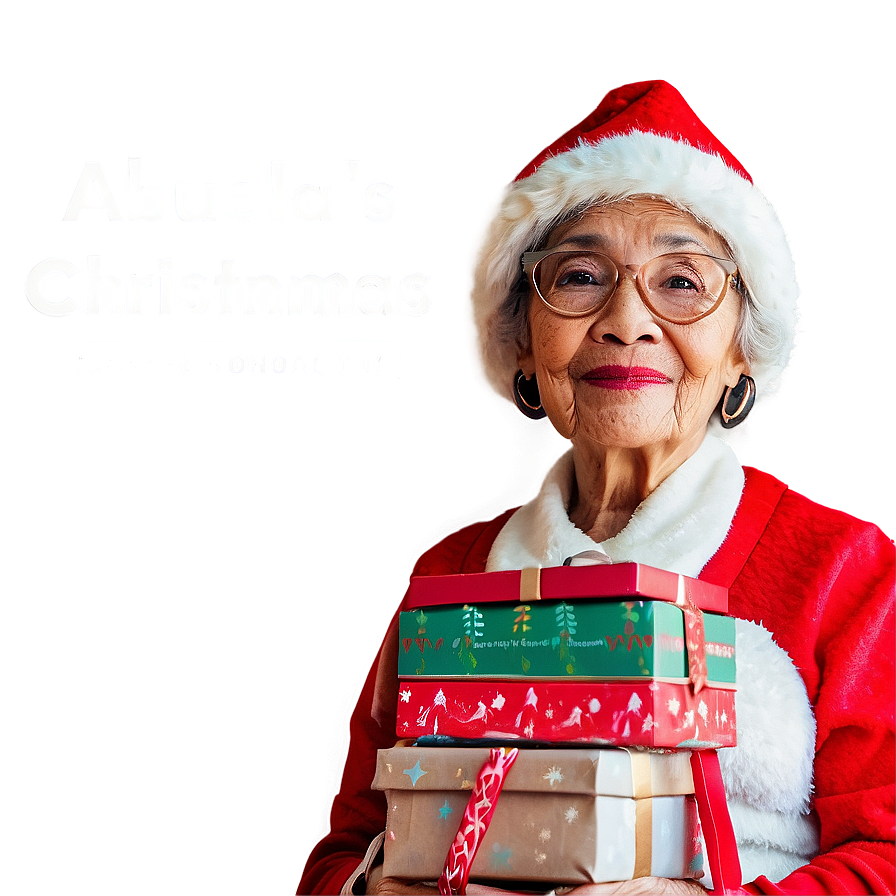 Abuela's Christmas Spirit Png 11 PNG image