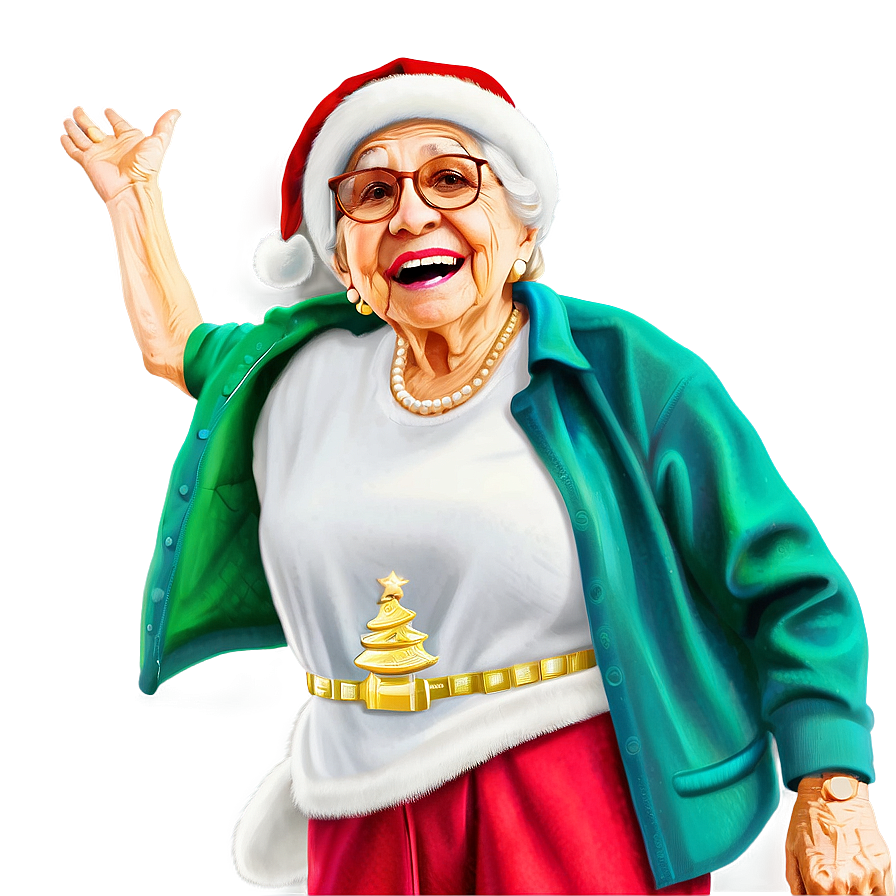 Abuela's Christmas Spirit Png Lxg64 PNG image