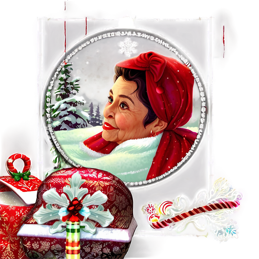 Abuela's Christmas Spirit Png Uej PNG image
