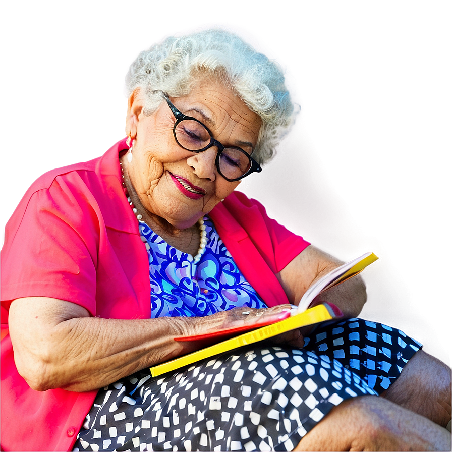 Abuela's Story Time Png Lus PNG image