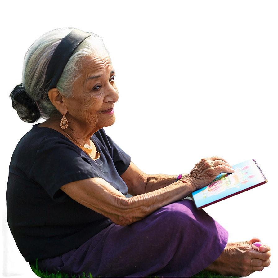 Abuela's Story Time Png Tcc PNG image