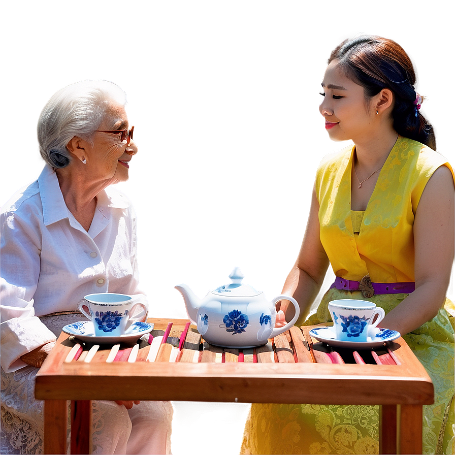 Abuela's Tea Time Png 12 PNG image