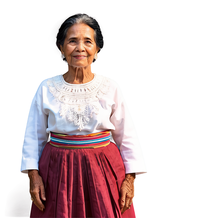 Abuela's Traditional Dress Png Gbj94 PNG image