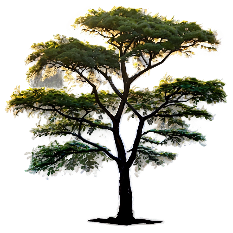 Acacia Tree During Sunrise Png 54 PNG image