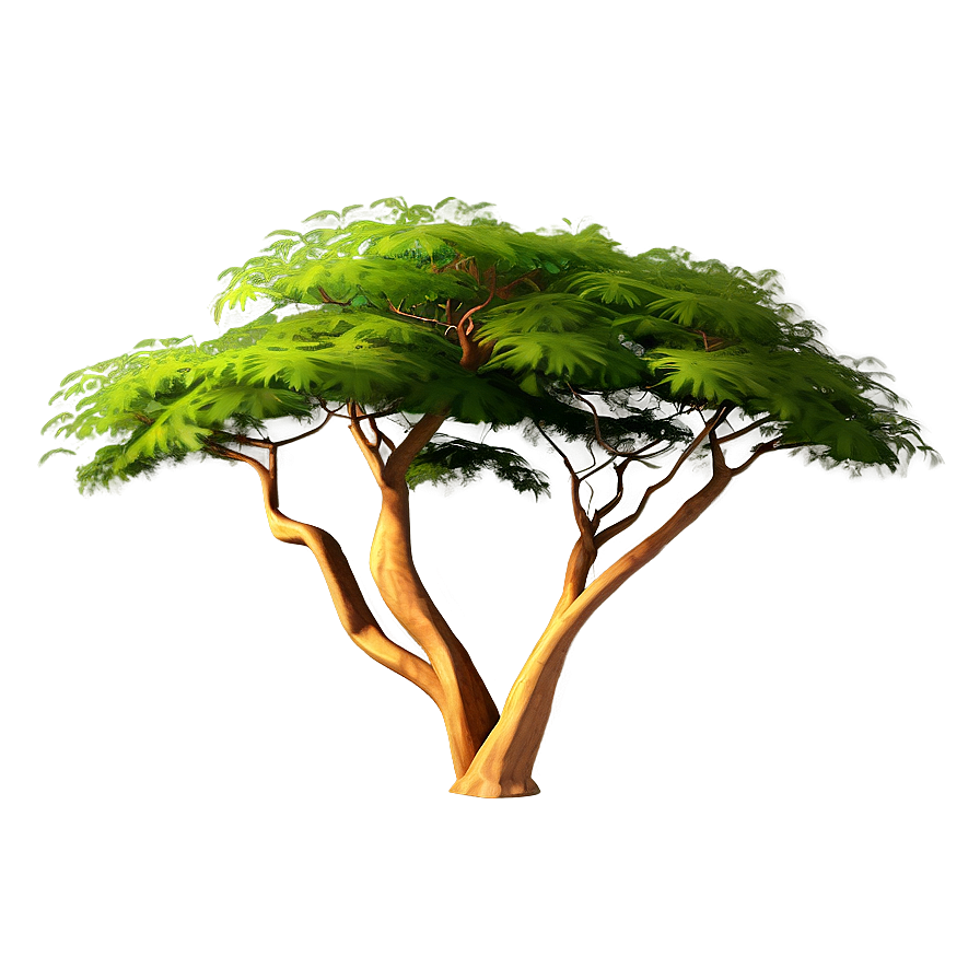 Acacia Tree Oasis Scene Png 66 PNG image