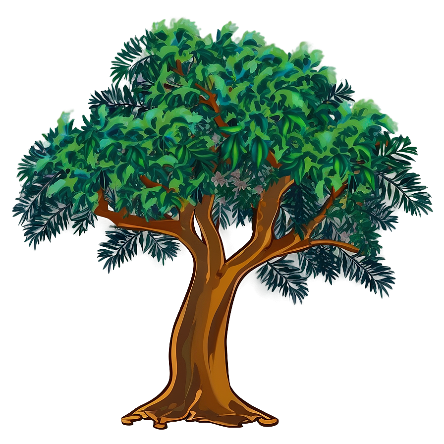 Acacia Tree Vector Art Png Jaf PNG image