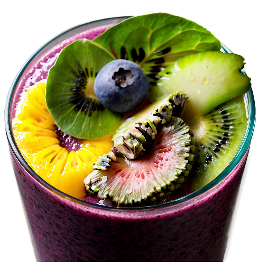 Acai Detox Smoothie Png Ghv37 PNG image