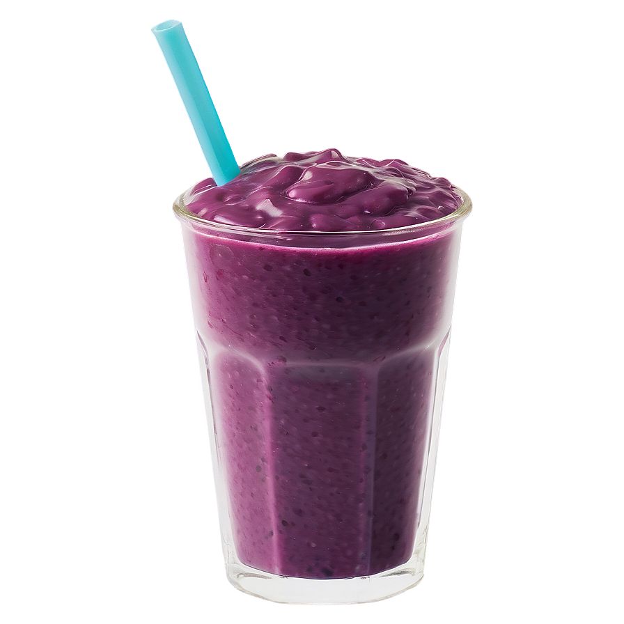 Acai Smoothie Glass Png Bkm PNG image