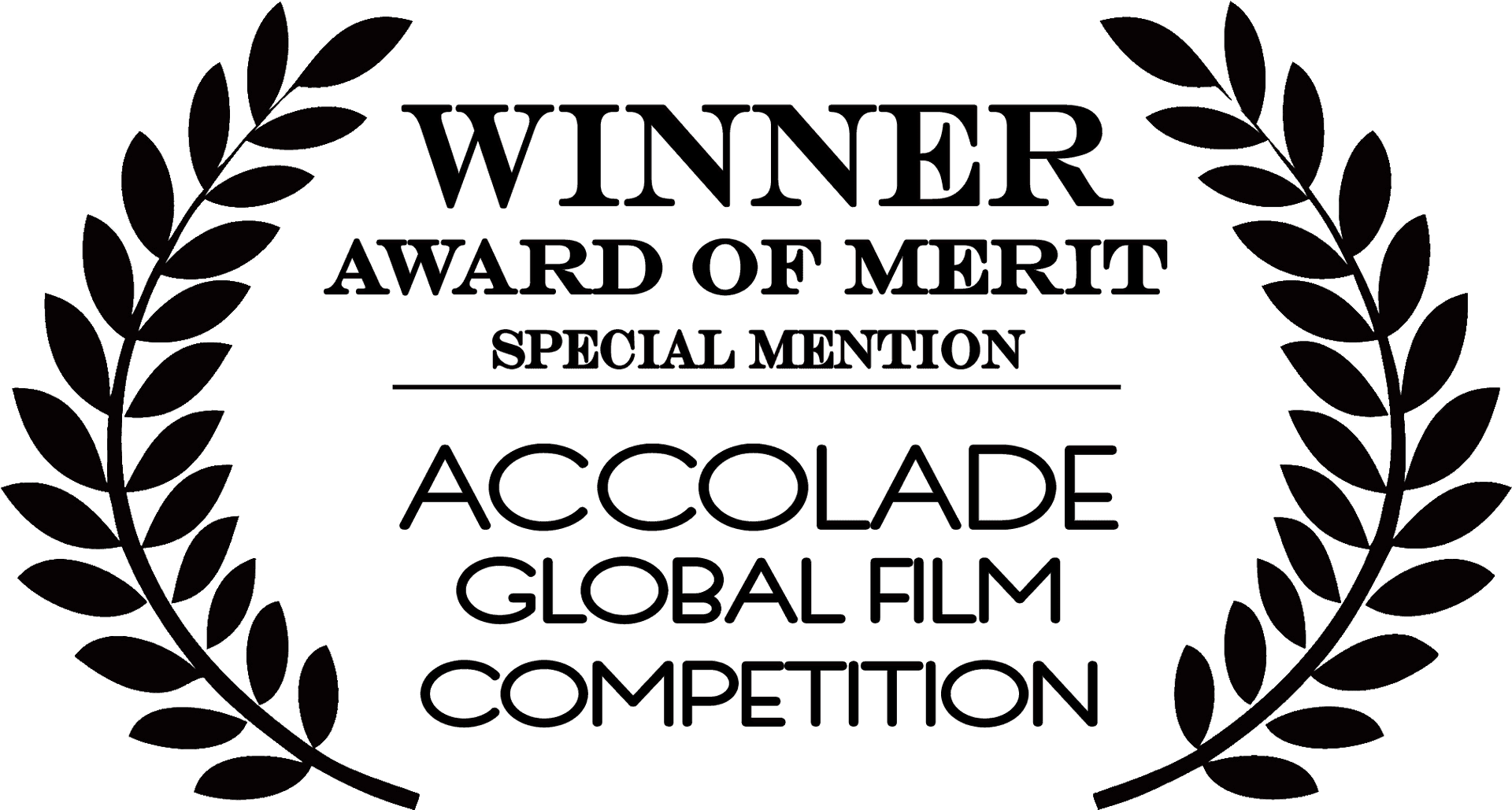 Accolade Global Film Competition Award PNG image