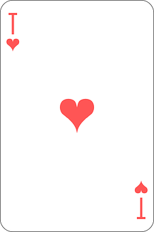 Aceof Hearts Playing Card PNG image