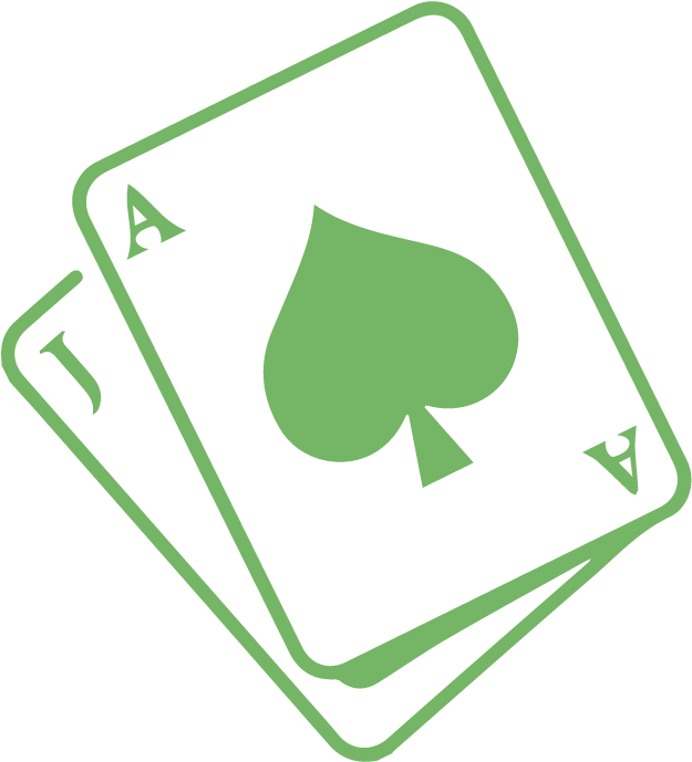 Aceof Spades Neon Glow PNG image