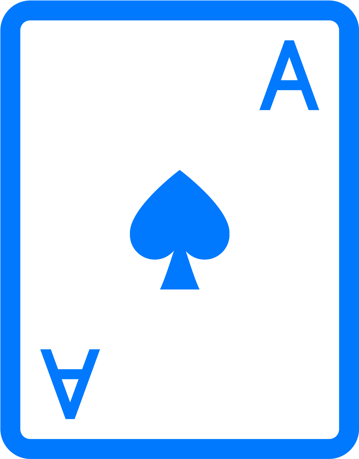 Aceof Spades Playing Card PNG image