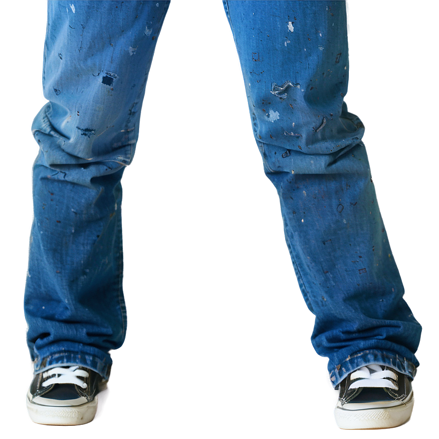 Acid Wash Jean Png Qyi PNG image