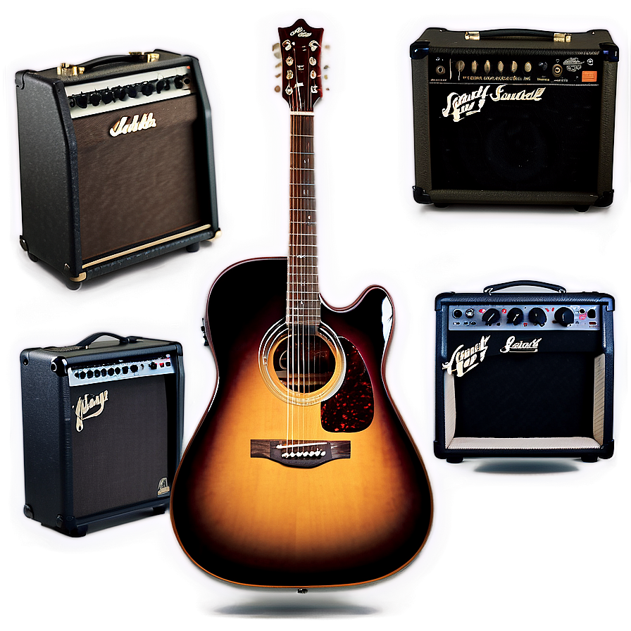 Acoustic Guitar Amp Png 94 PNG image