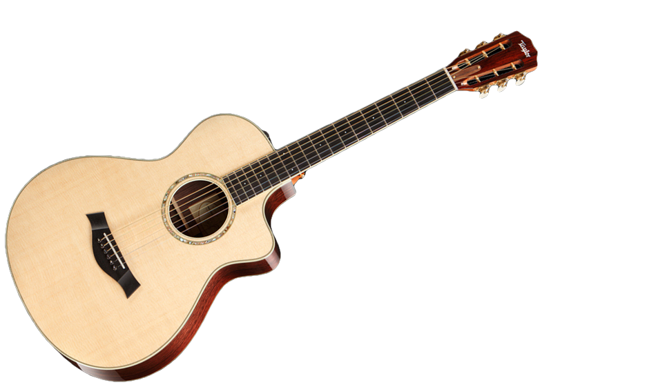 Acoustic Guitar Black Background PNG image