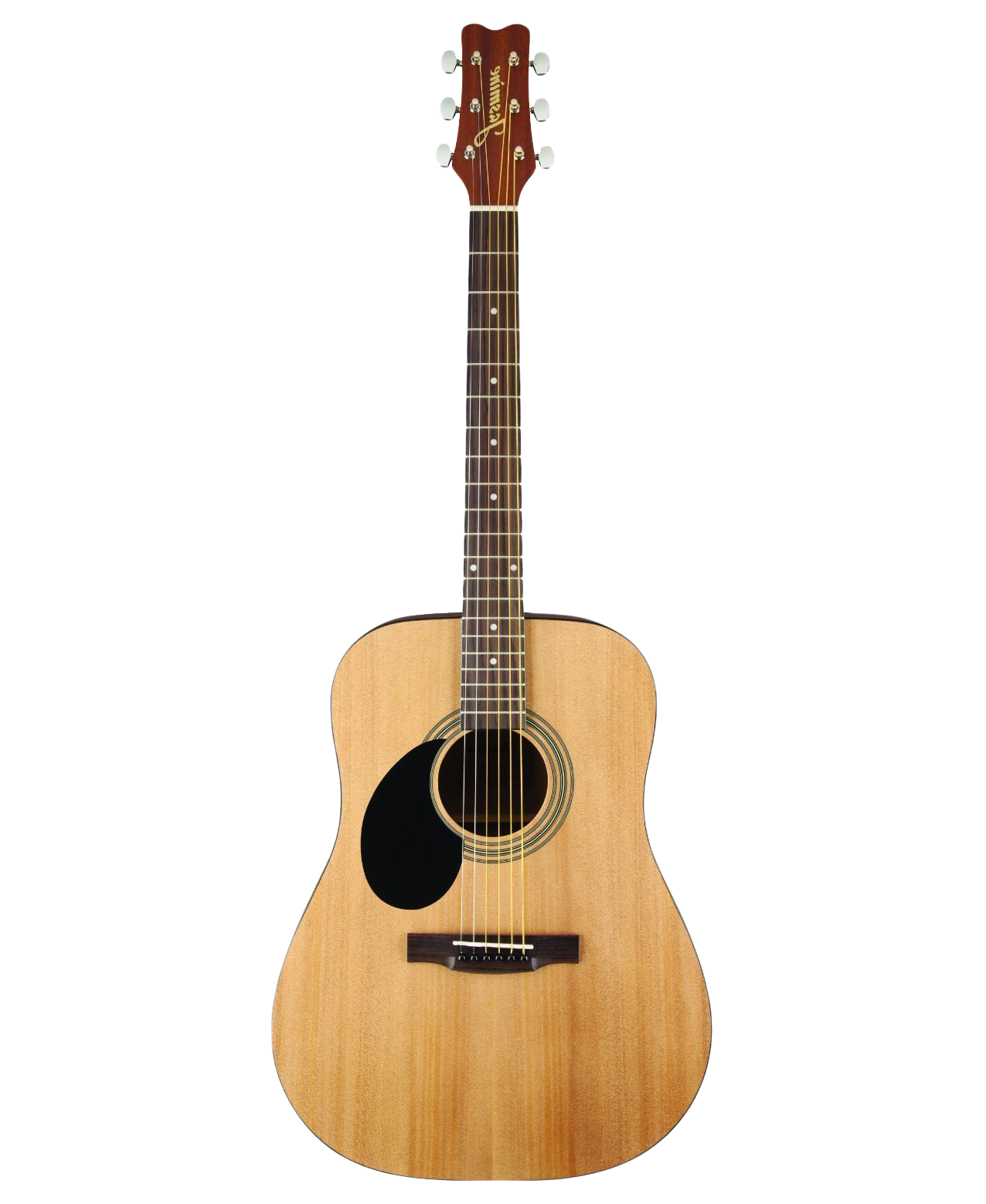 Acoustic Guitar Classic Design PNG image