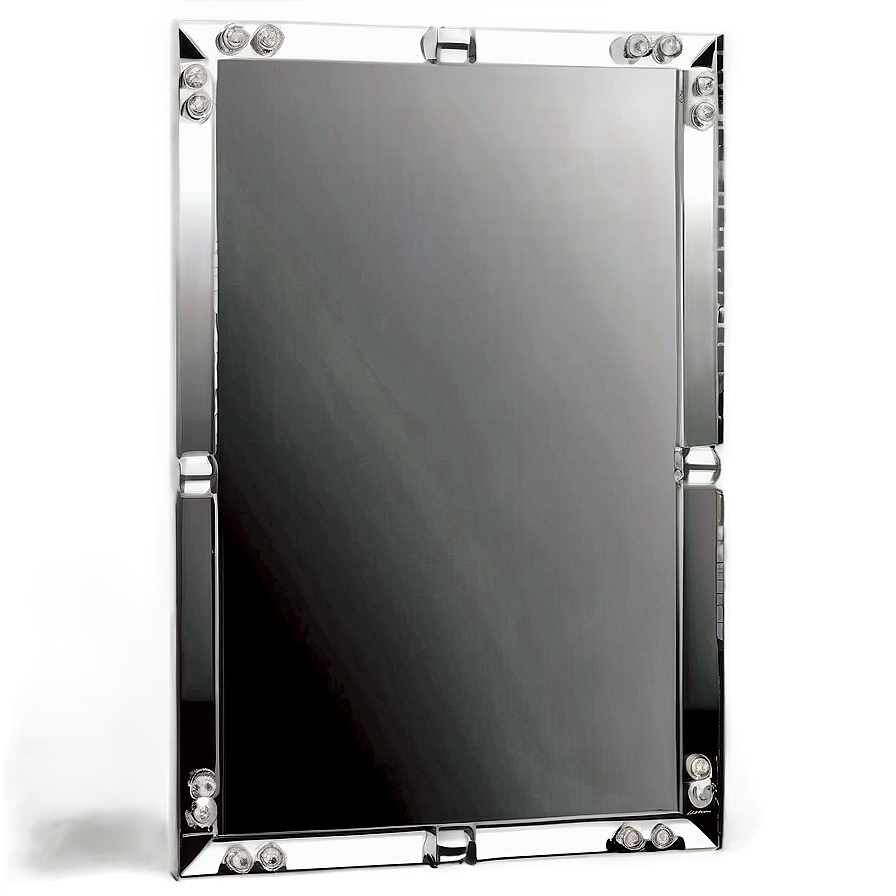 Acrylic Mirror Frame Png 06212024 PNG image