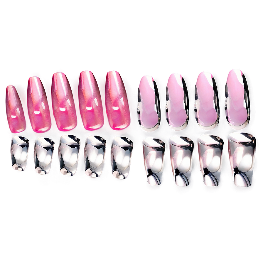 Acrylic Nails Design Ideas Png Pvm91 PNG image