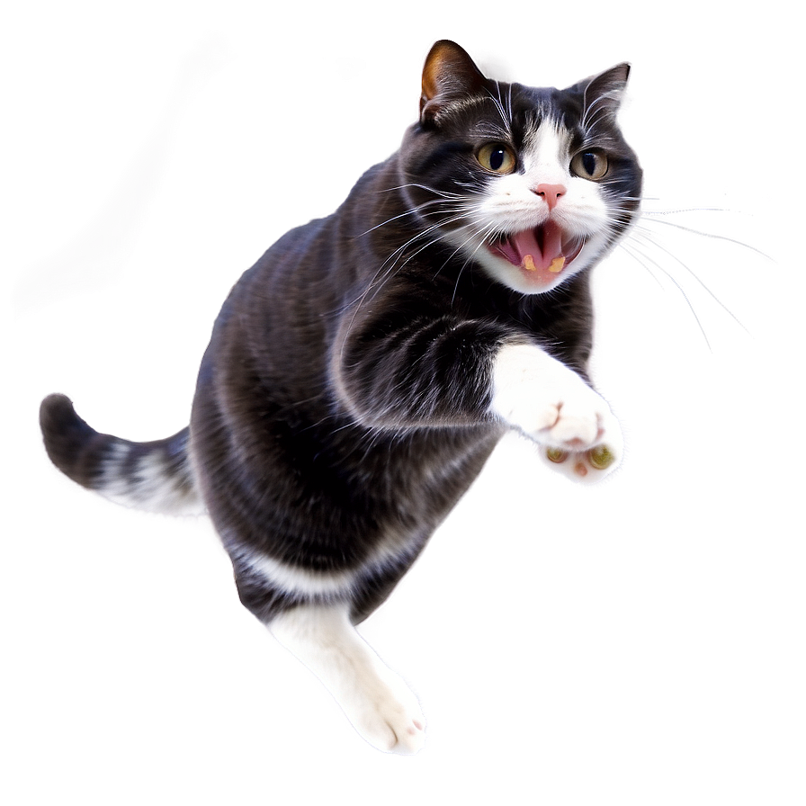 Action Cat Meme Png 05212024 PNG image