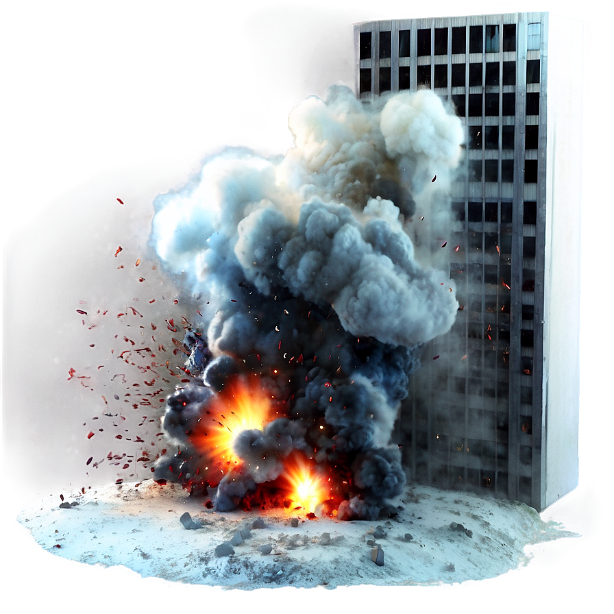 Action Movie Explosion Scene Png Rto21 PNG image