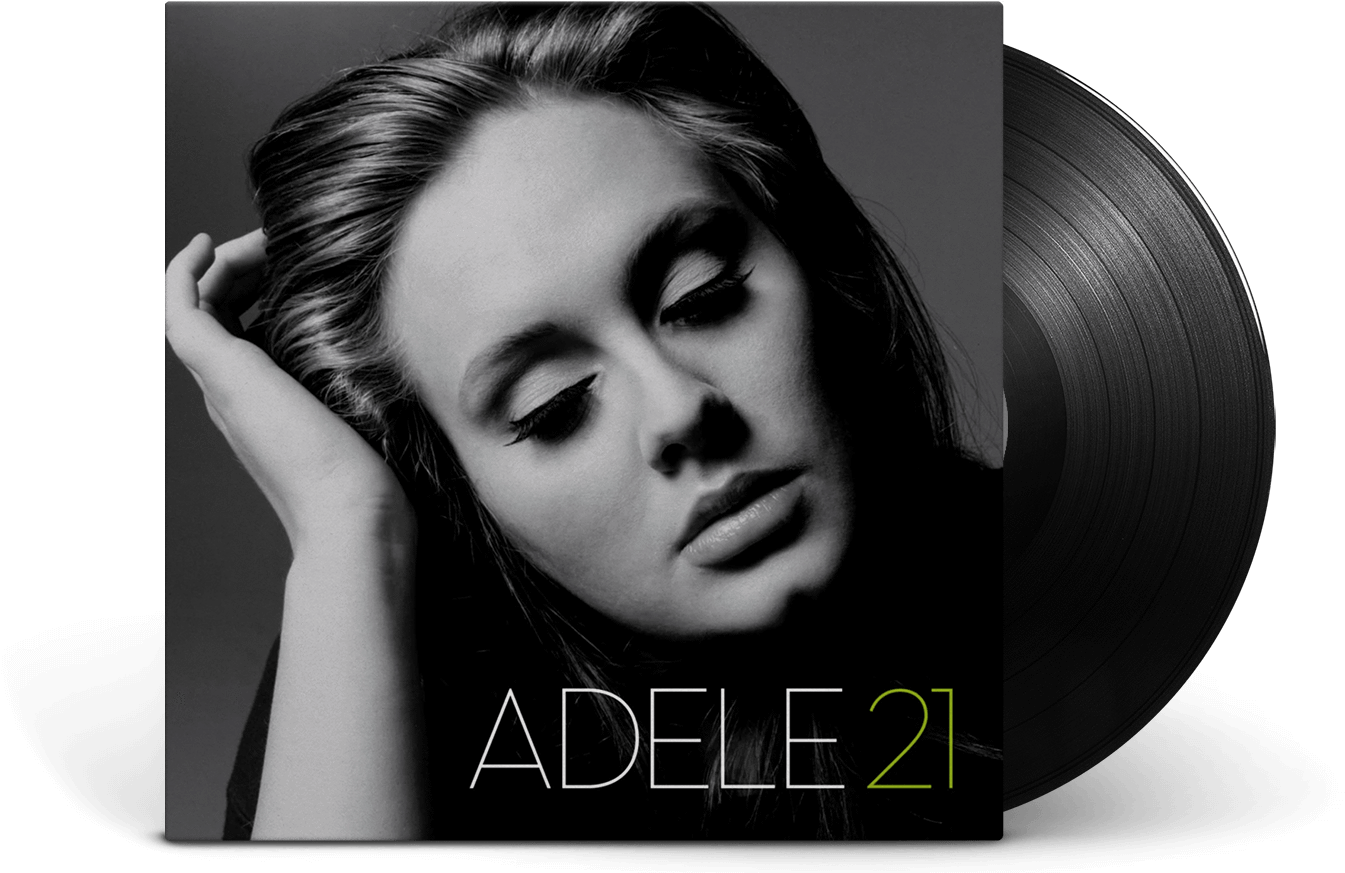 Adele21 Album Vinyl PNG image