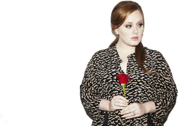 Adelewith Red Rose PNG image