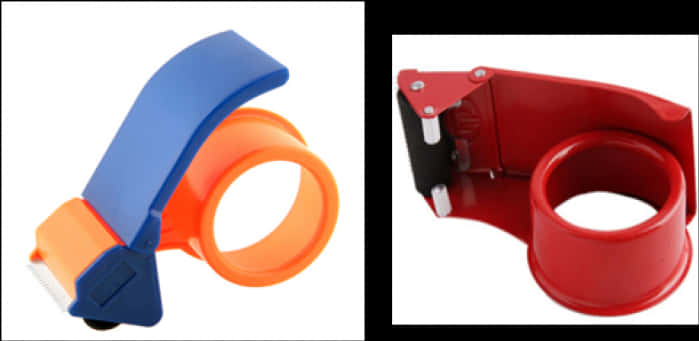 Adhesive Tape Dispensers Comparison PNG image