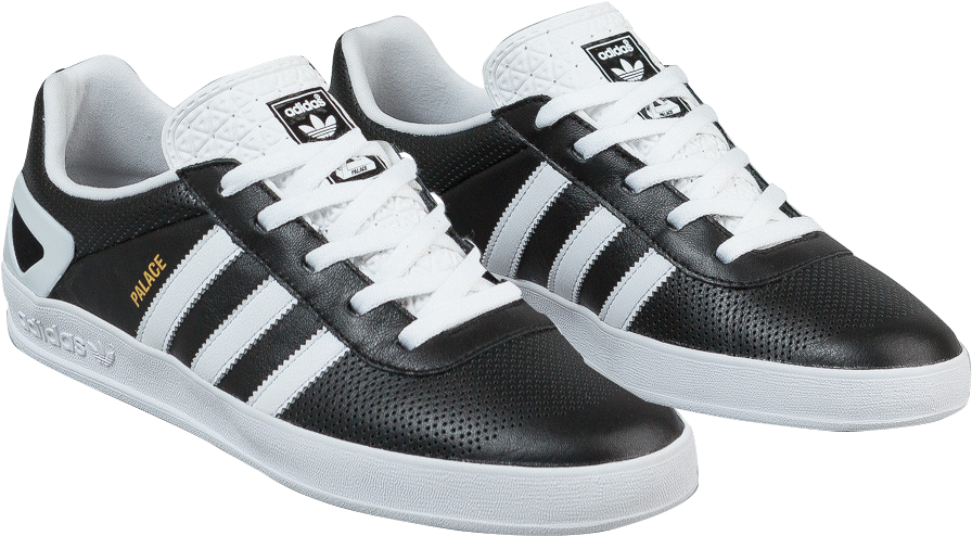 Adidas Blackand White Sneakers PNG image