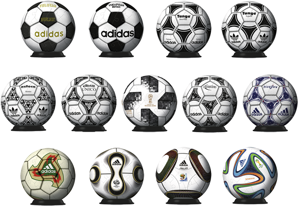 Adidas Official Match Balls Collection PNG image