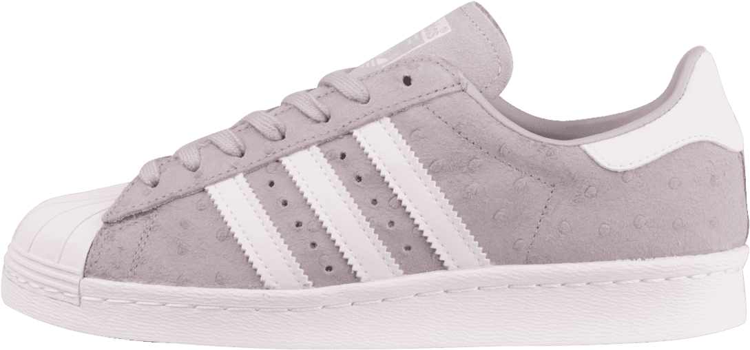 Adidas Superstar Sneaker Grey White PNG image