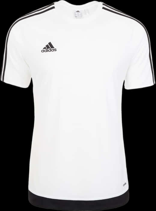 Adidas White Sport Shirt PNG image